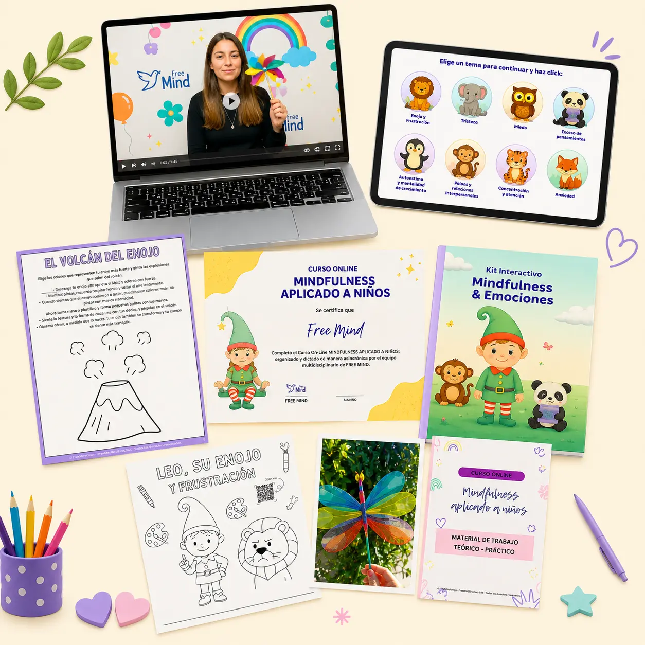 Kit + Curso Mindfulness